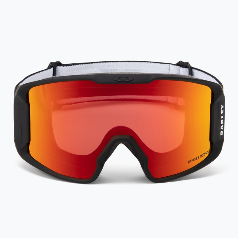 Oakley Line Miner matinės juodos/prizm sniego degiklio iridžio spalvos slidinėjimo akiniai OO7093-04 2