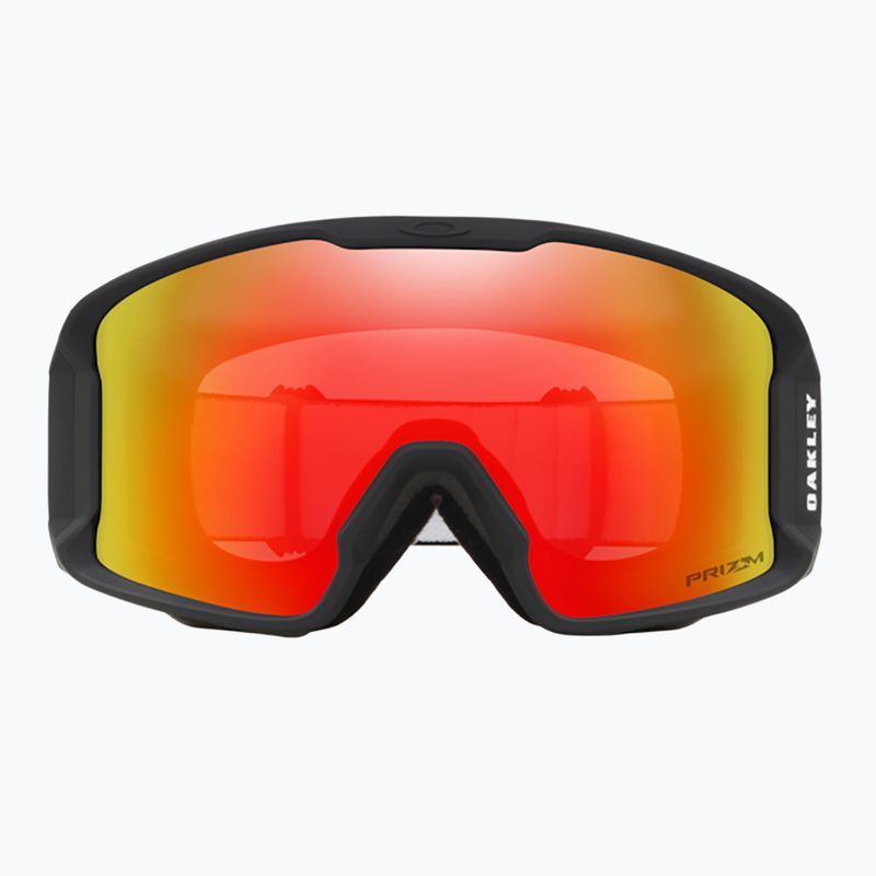 Oakley Line Miner matinės juodos/prizm sniego degiklio iridžio spalvos slidinėjimo akiniai OO7093-04 5