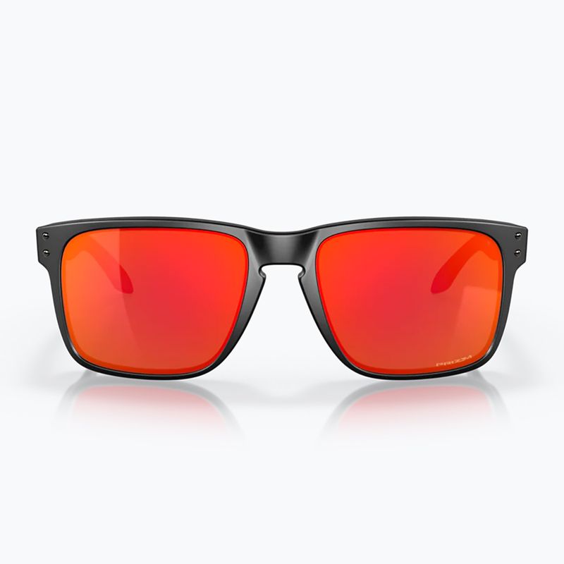 "Oakley Holbrook XL" matinės juodos/prizm rubino spalvos akiniai nuo saulės 7