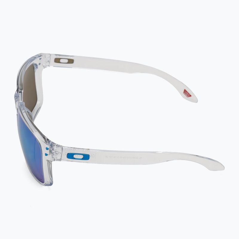 Akiniai nuo saulės Oakley Holbrook XL polished clear/prizm sapphr irid polar 4