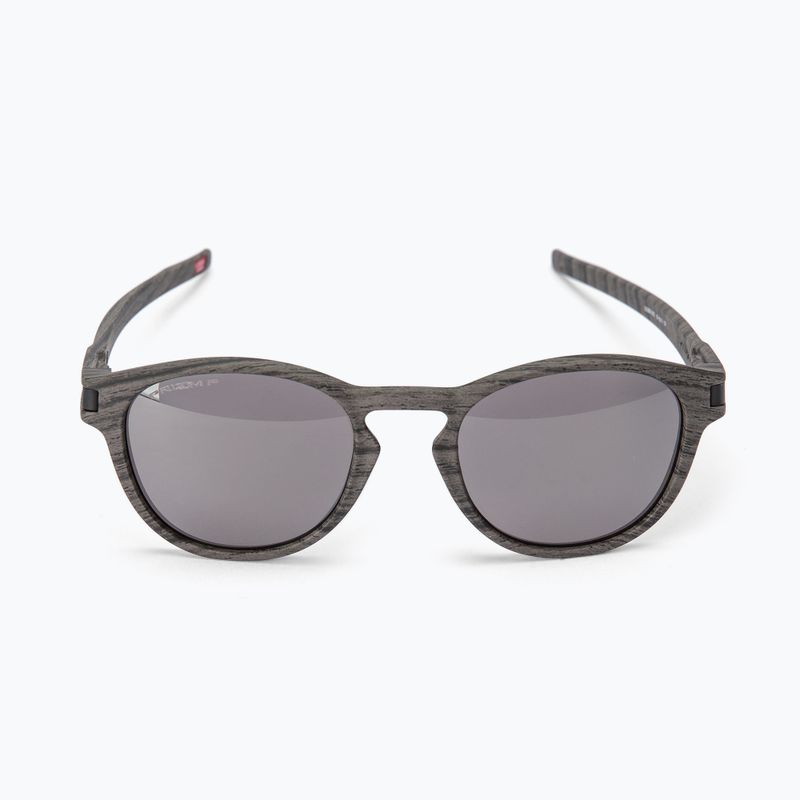 Oakley Latch woodgrain/prizm black poliarizuoti akiniai nuo saulės 0OO9265 5