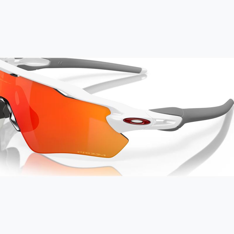 Akiniai nuo saulės Oakley Radar EV Path polished white/prizm ruby 6