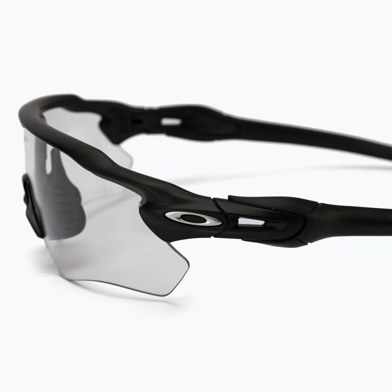 Oakley Radar EV Path matinės juodos/skaidrios spalvos 0OO9208 dviratininkų akiniai 4