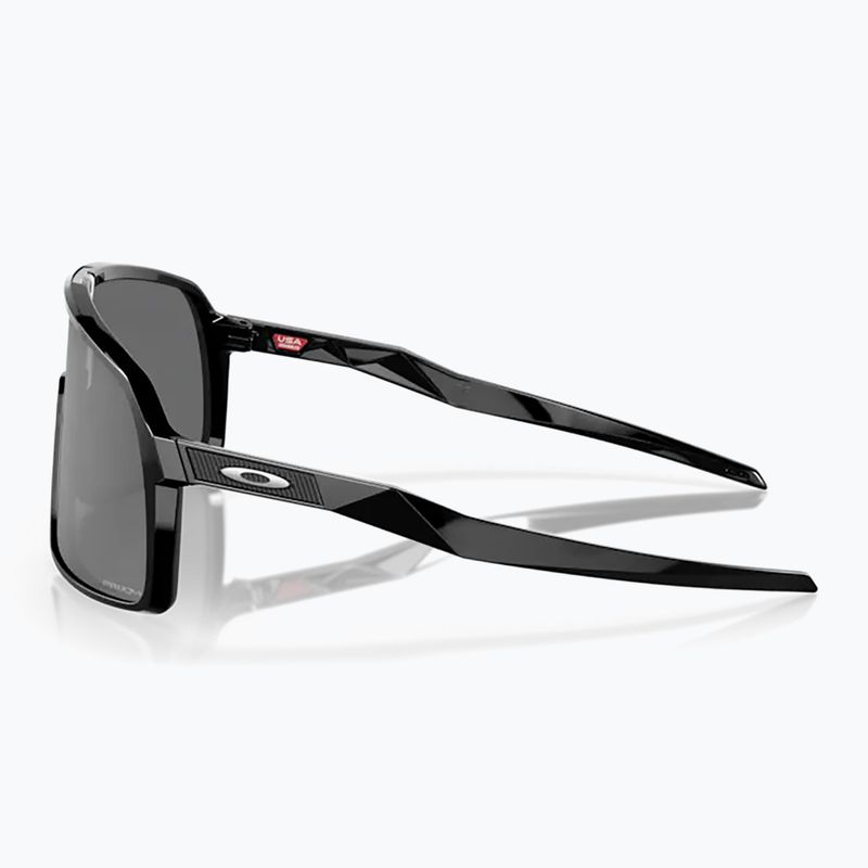 Oakley Sutro poliruoti juodi/prizm black dviratininkų akiniai 0OO9406 9
