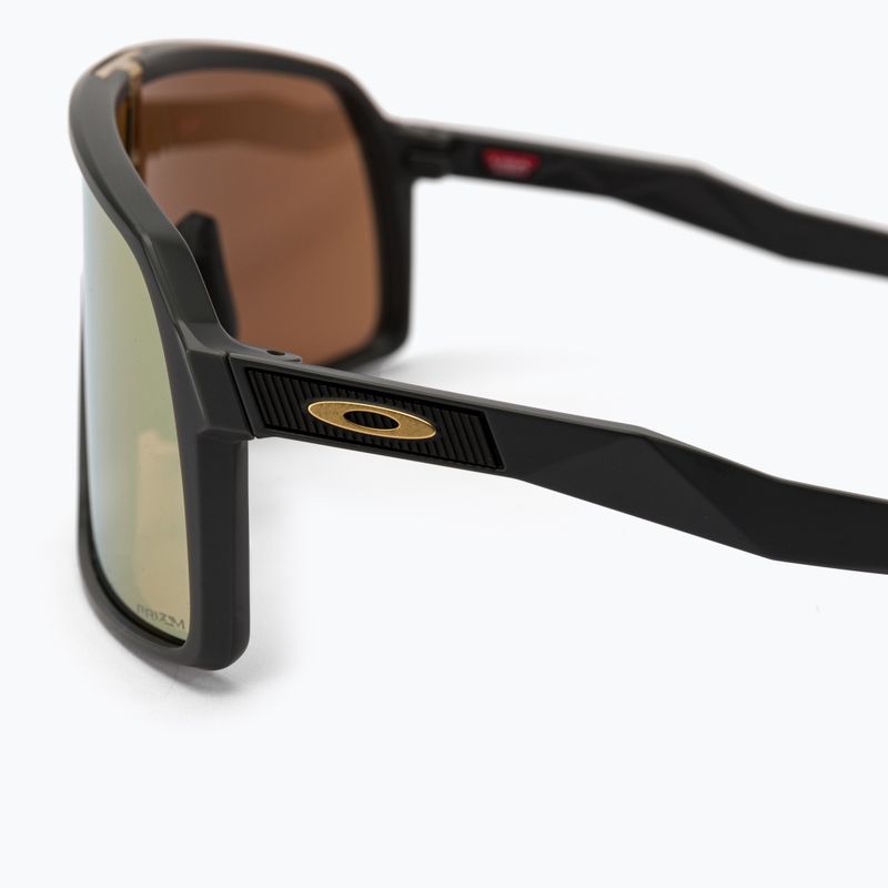 Oakley Sutro matiniai anglies/prizm 24k dviratininkų akiniai 0OO9406 4