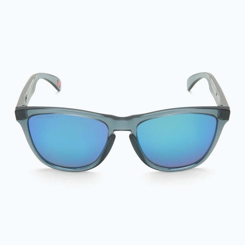 Oakley Frogskins krištoliniai juodi/prizminiai safyriniai poliarizuoti akiniai nuo saulės 0OO9013 3