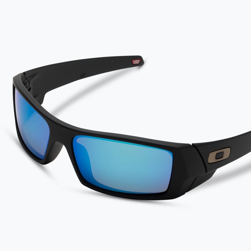 "Oakley Gascan" matiniai juodi/prizm safyro poliarizuoti akiniai nuo saulės 5