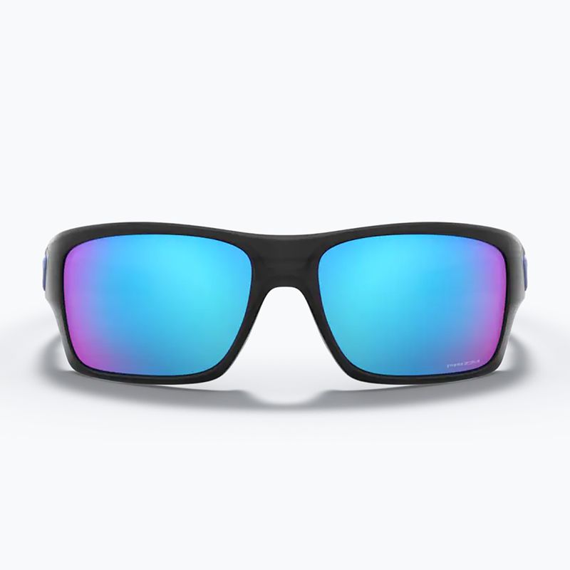 "Oakley Turbine" juodi rašalo/prizmato safyro akiniai nuo saulės 7