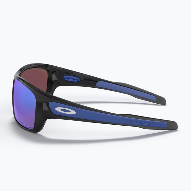 "Oakley Turbine" juodi rašalo/prizmato safyro akiniai nuo saulės 8