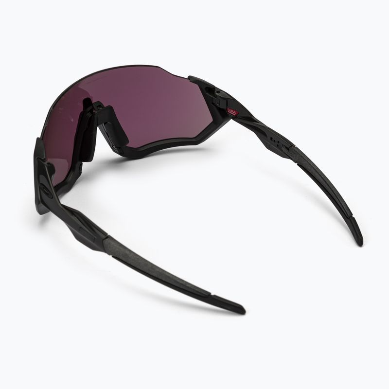 Oakley Flight Jacket matinio plieno/prizm road jade dviratininkų akiniai 0OO9401 2