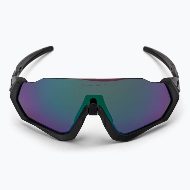 Oakley Flight Jacket matinio plieno/prizm road jade dviratininkų akiniai 0OO9401 5