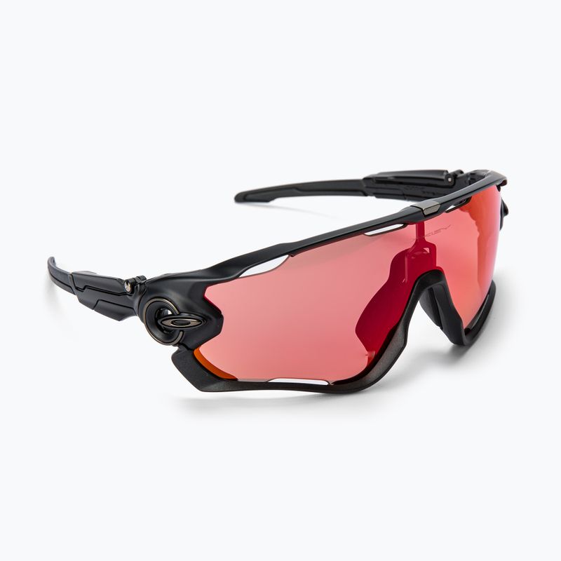 Oakley Jawbreaker matiniai juodi/prizm trail torch dviratininkų akiniai 0OO9290