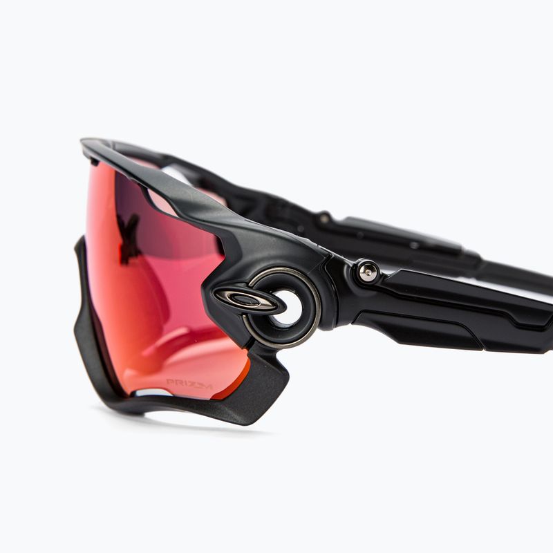 Oakley Jawbreaker matiniai juodi/prizm trail torch dviratininkų akiniai 0OO9290 4