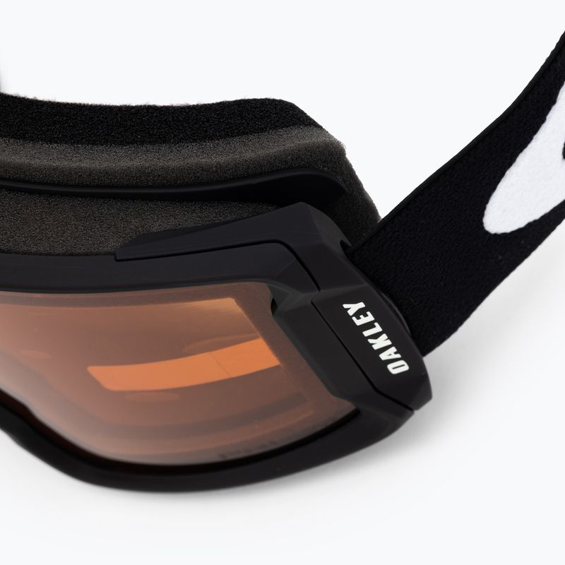 Oakley Line Miner matiniai juodi/prizm snow persimmon slidinėjimo akiniai OO7093-26 5