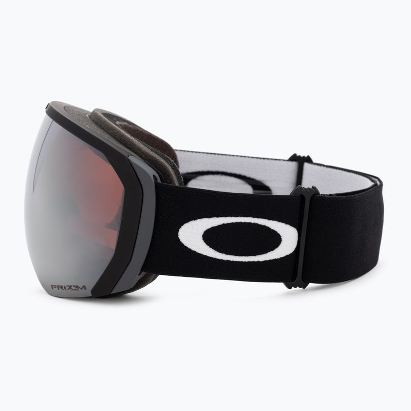 Oakley Flight Path matiniai juodi/prizm snow juodi iridžio slidinėjimo akiniai OO7110-01 4