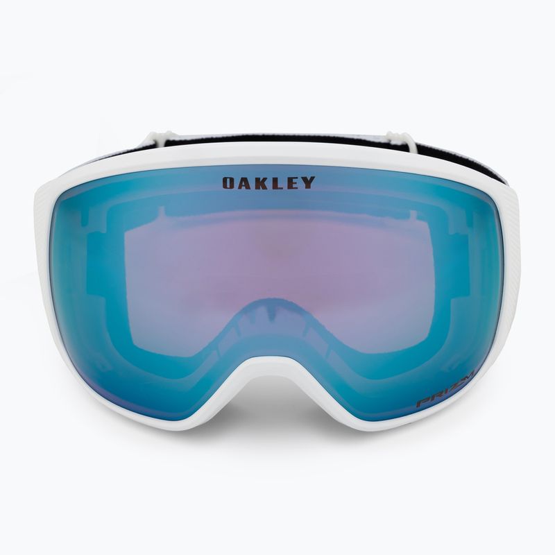 Oakley Flight Tracker slidinėjimo akiniai matiniai balti/prizm snow sapphire iridium 2