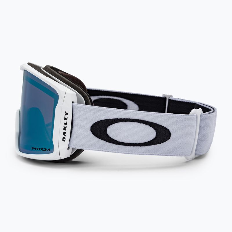 Oakley Line Miner matiniai balti/prizm snow sapphire iridium slidinėjimo akiniai OO7093-41 4