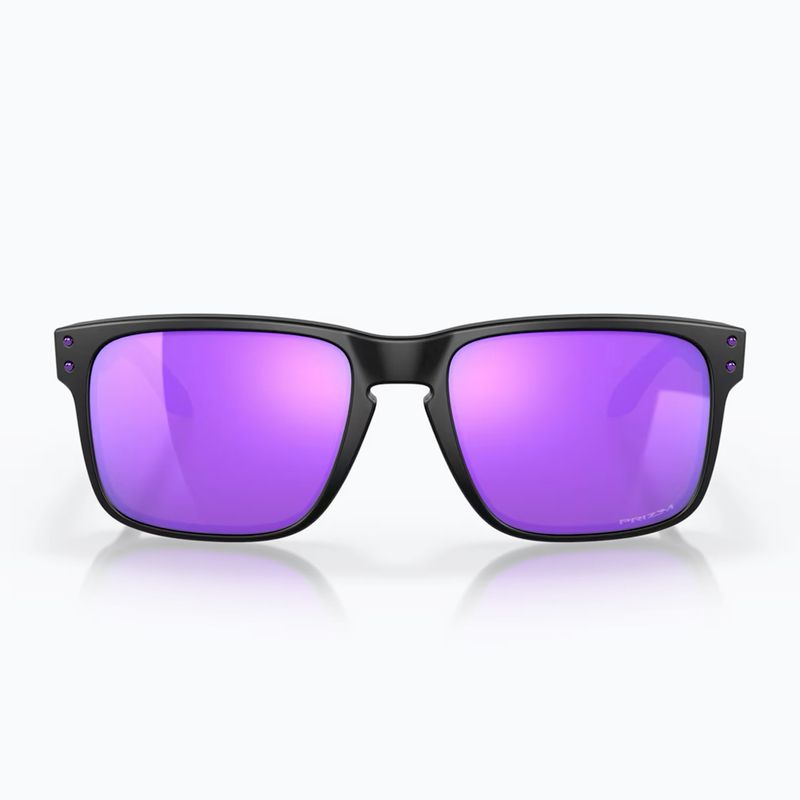 Akiniai nuo saulės Oakley Holbrook matte black/prizm violet 2