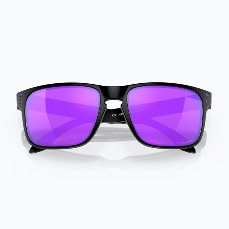 Akiniai nuo saulės Oakley Holbrook matte black/prizm violet 5