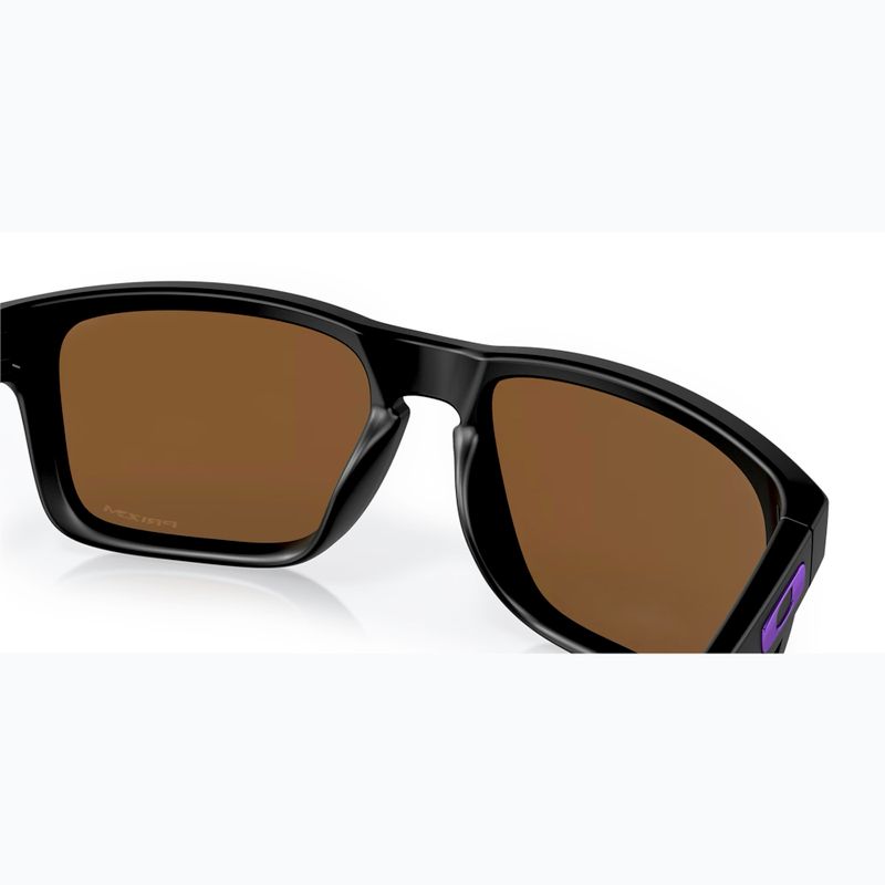 Akiniai nuo saulės Oakley Holbrook matte black/prizm violet 7