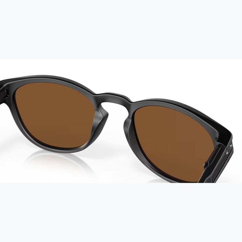 Saulės akiniai Oakley Latch matte black 7