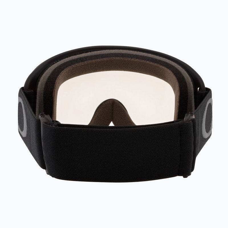 Oakley O Frame 2.0 Pro MTB dviratininkų akiniai juodi metaliniai/skaidrūs 4
