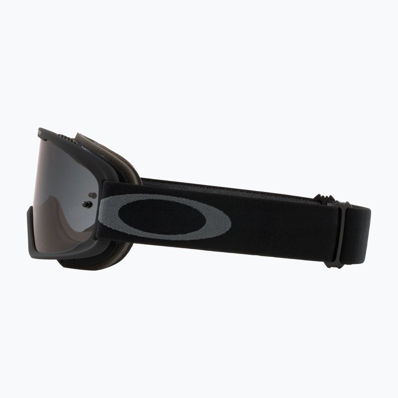 Oakley O Frame 2.0 Pro MTB dviratininkų akiniai juodi metaliniai/tamsiai pilki 6