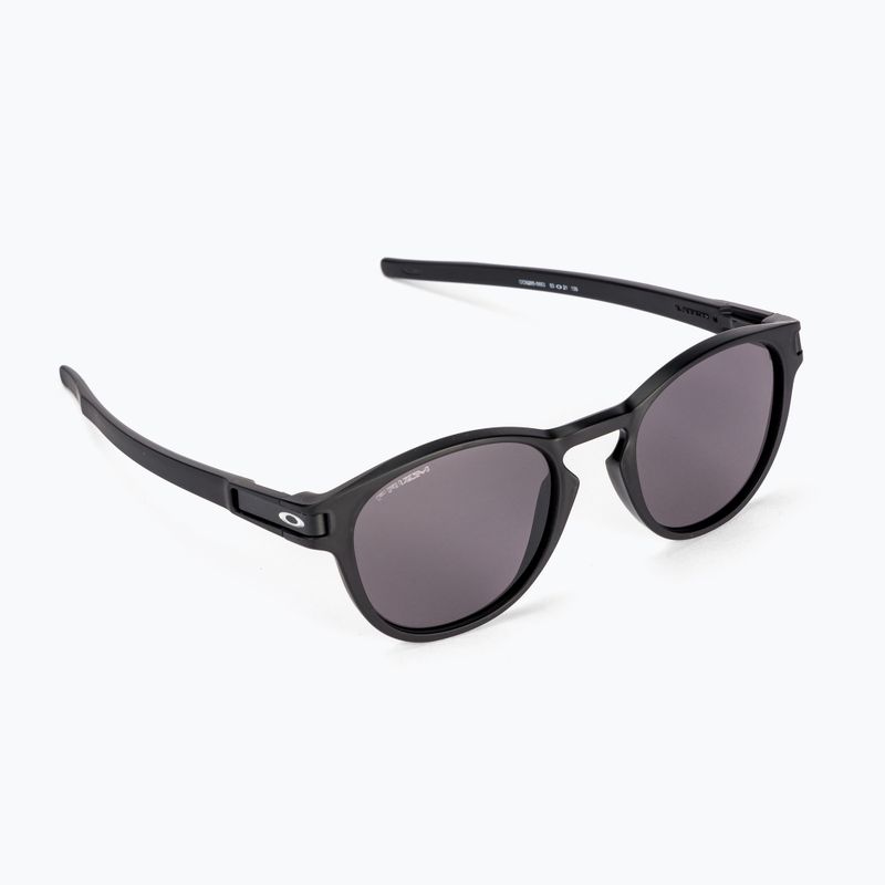 Oakley Latch matiniai juodi/prizmine pilka spalva akiniai nuo saulės 0OO9265