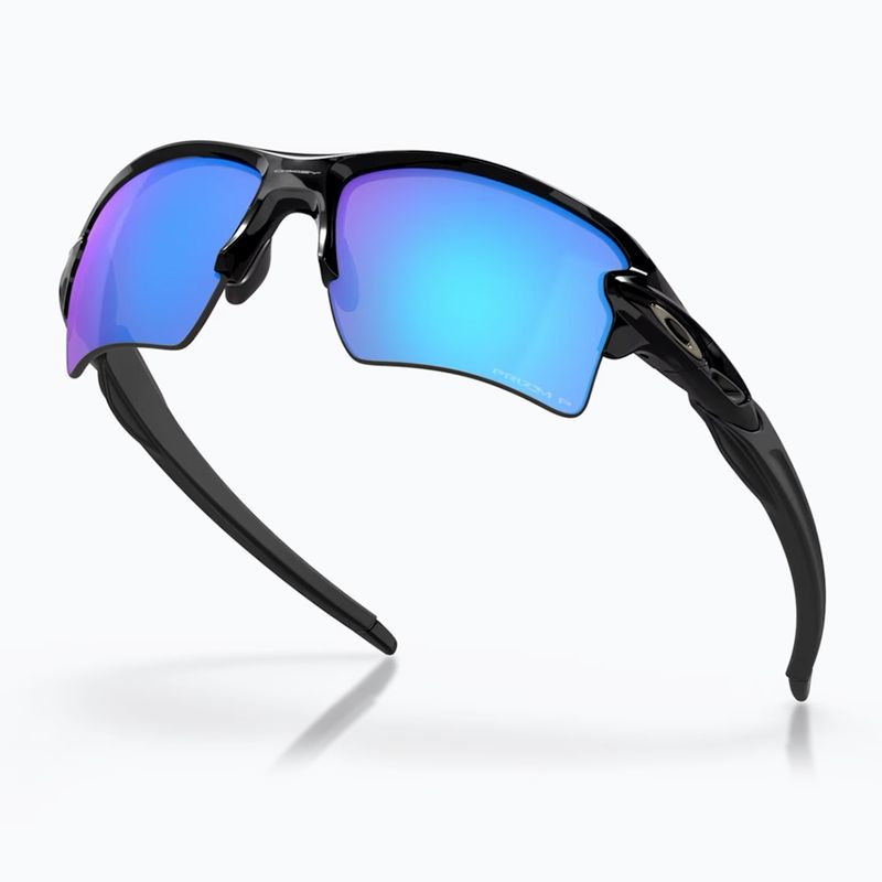 Akiniai nuo saulės Oakley Flak 2.0 XL polished black/prizm sapphr irid polar 4