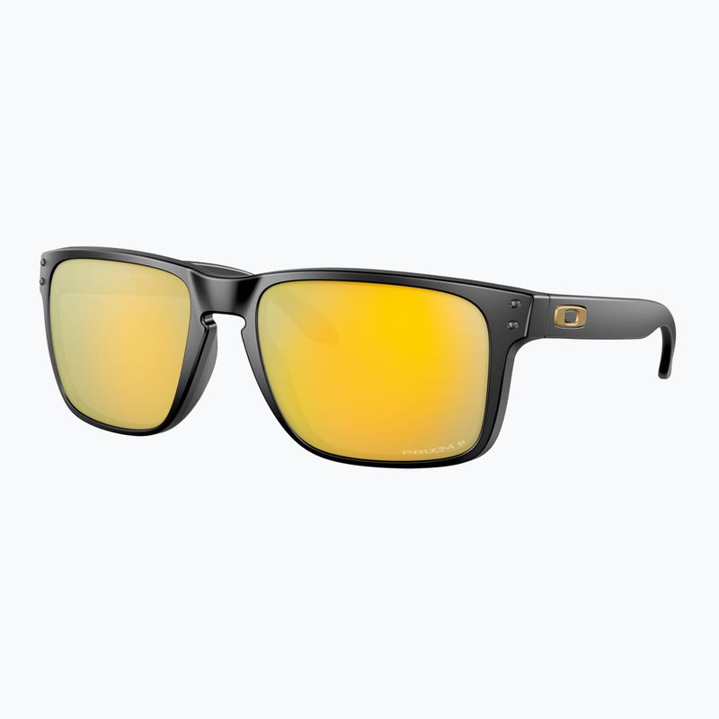 Akiniai nuo saulės Oakley Holbrook XL matte black/prizm 24k polarized 5