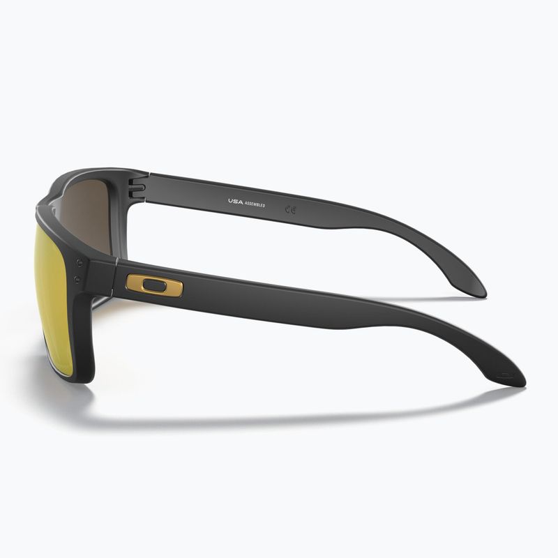 Akiniai nuo saulės Oakley Holbrook XL matte black/prizm 24k polarized 4