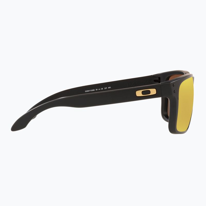 Akiniai nuo saulės Oakley Holbrook XL matte black/prizm 24k polarized 7