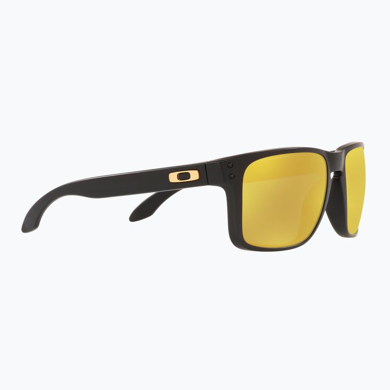 Akiniai nuo saulės Oakley Holbrook XL matte black/prizm 24k polarized 8