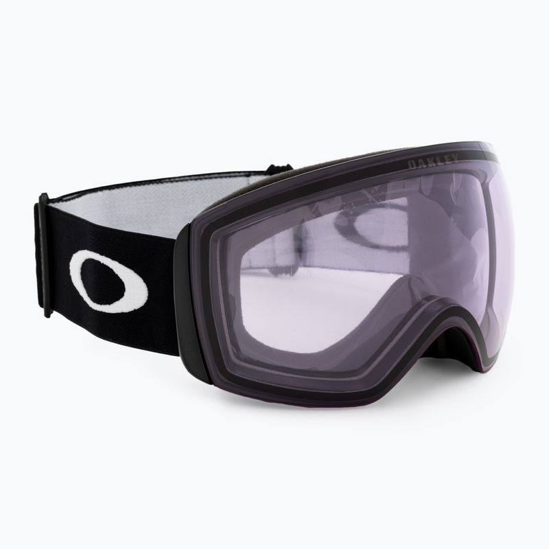 Oakley Flight Deck matiniai juodi/prizm sniego skaidrūs slidinėjimo akiniai OO7050-97