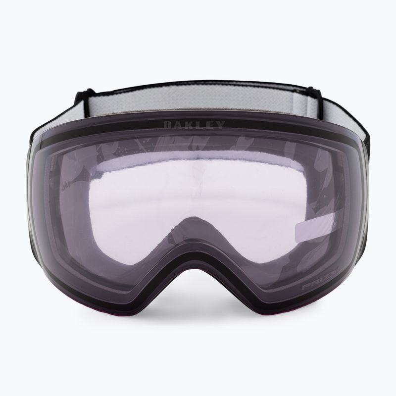 Oakley Flight Deck matiniai juodi/prizm sniego skaidrūs slidinėjimo akiniai OO7050-97 2