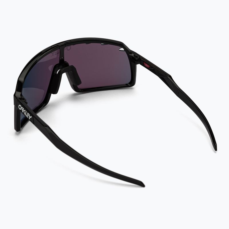 Oakley Sutro poliruoti juodi/prizminiai kelių dviračių akiniai 0OO9406 2