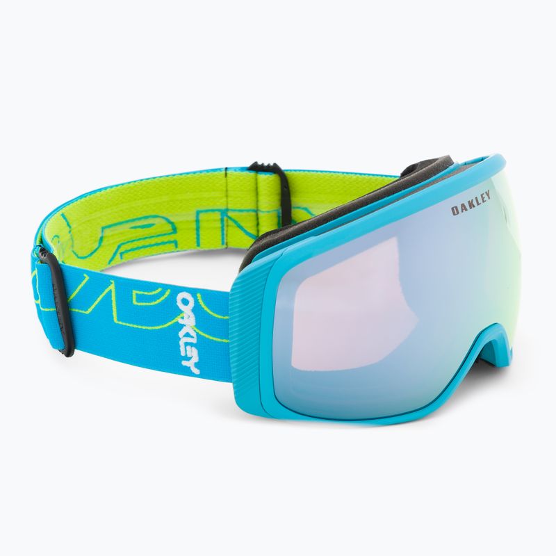 Oakley Flight Tracker slidinėjimo akiniai sky blue/prizm snow sapphire iridium OO7105-50