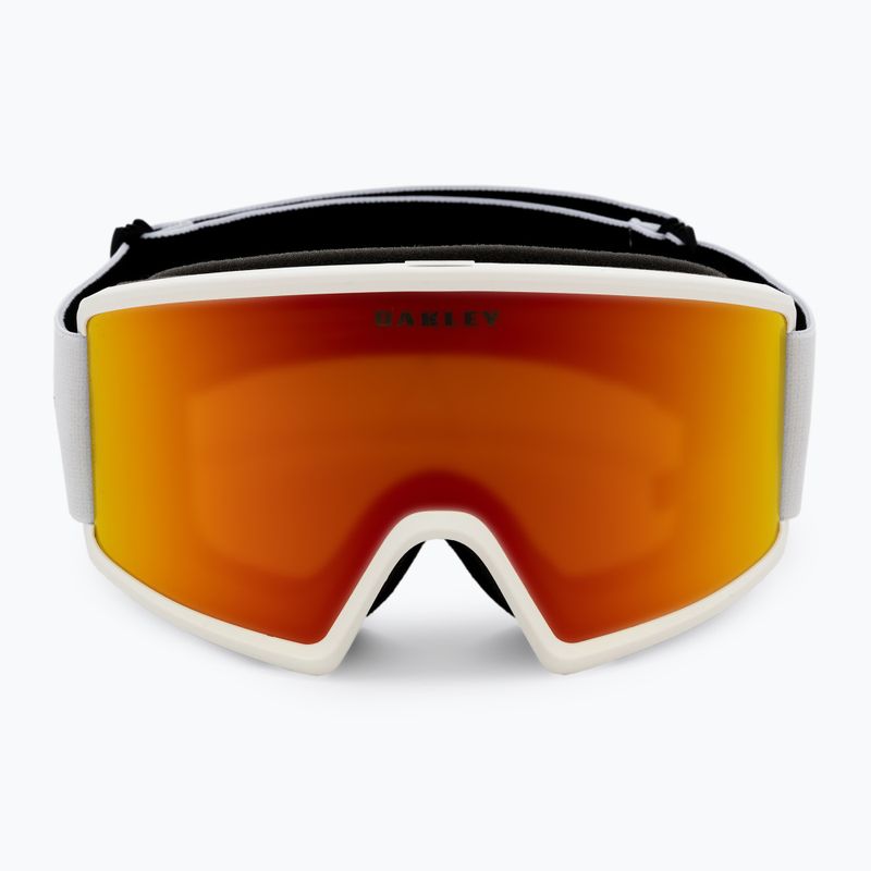 Oakley Target Line matinės baltos/žėrinčio iridžio spalvos slidinėjimo akiniai OO7120-07 2