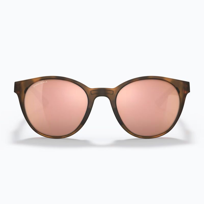Akiniai nuo saulės Oakley Spindrift matte brown tortoise/prizm rose gold 2