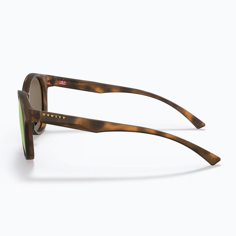 Akiniai nuo saulės Oakley Spindrift matte brown tortoise/prizm rose gold 3