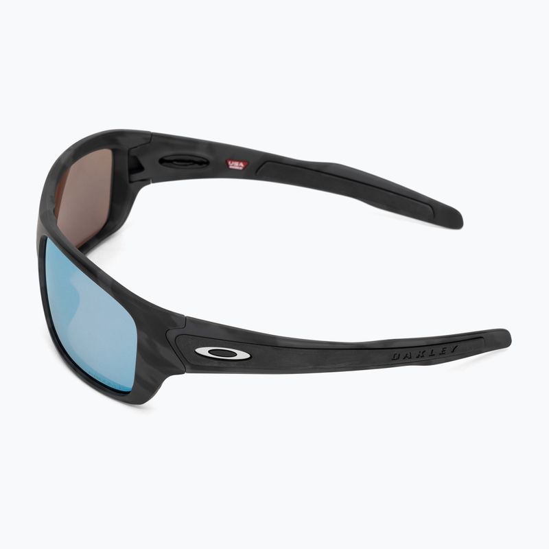 Akiniai nuo saulės Oakley Turbine matte black camo/prizm deep water polarized 4