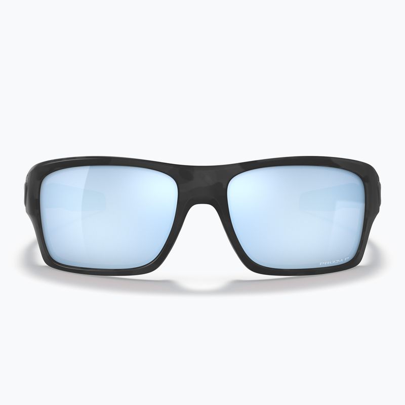 Akiniai nuo saulės Oakley Turbine matte black camo/prizm deep water polarized 2