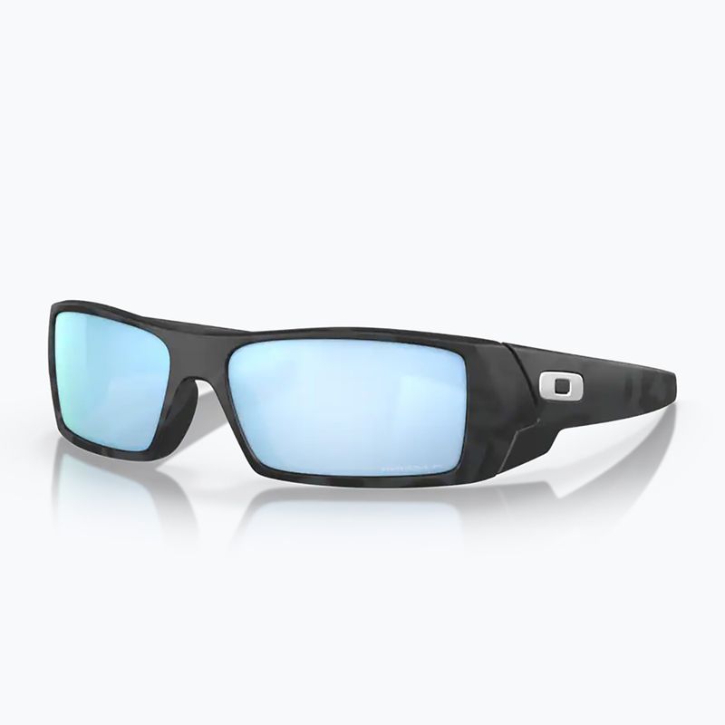 "Oakley Gascan" matiniai juodi kamufliažiniai/prizm deep water poliarizuoti akiniai nuo saulės 6