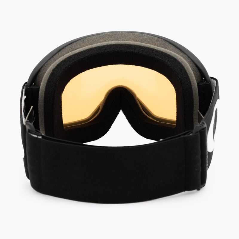 Oakley O-Frame 2.0 Pro matinės juodos/persimono spalvos slidinėjimo akiniai OO7124-01 3