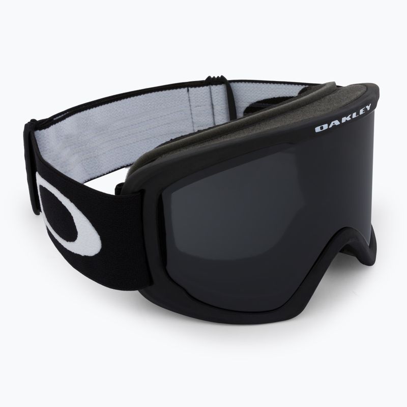 Oakley O-Frame 2.0 Pro matiniai juodi/tamsiai pilki slidinėjimo akiniai OO7124-02