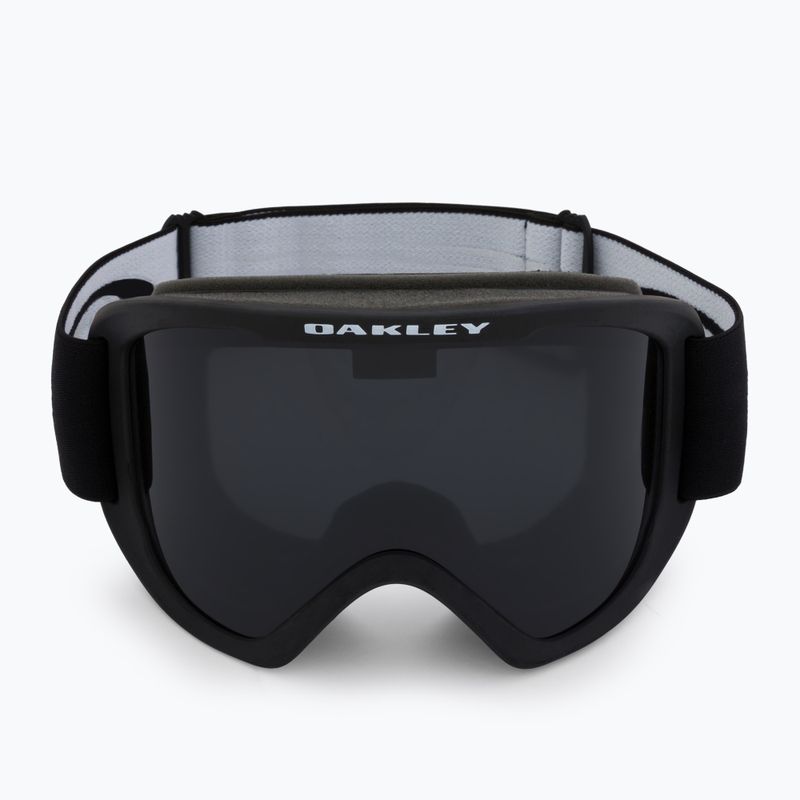Oakley O-Frame 2.0 Pro matiniai juodi/tamsiai pilki slidinėjimo akiniai OO7124-02 2