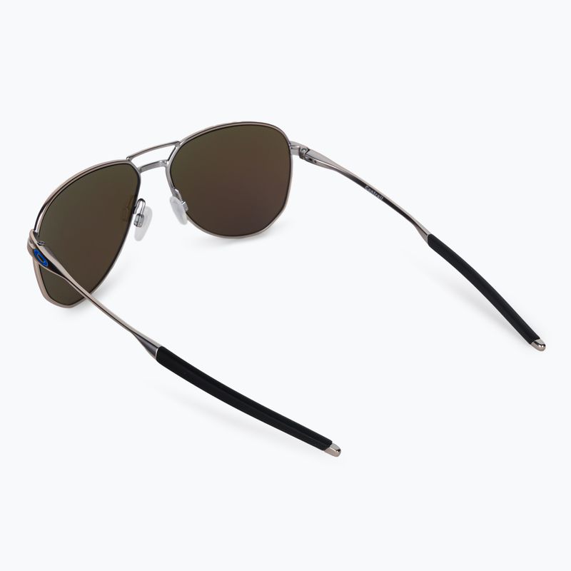 Oakley Contrail satino chromo/prizminio safyro akiniai nuo saulės 0OO4147 2