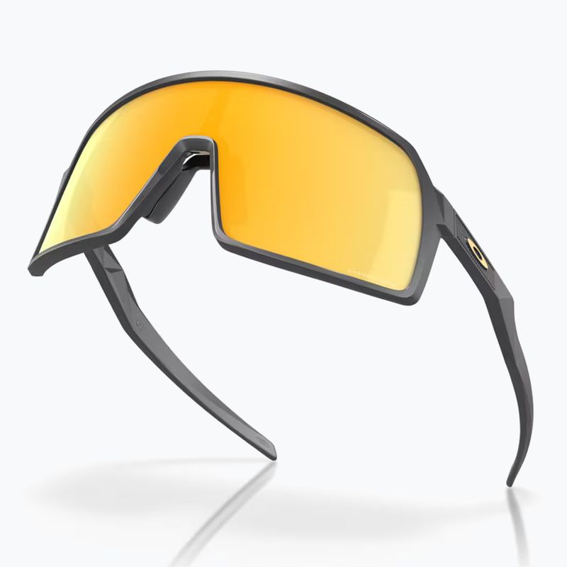 Akiniai nuo saulės Oakley Sutro S matte carbon/prizm 24k 4