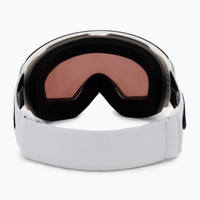 Oakley Flight Deck matiniai balti/prizm granato spalvos slidinėjimo akiniai OO7064-C5 3