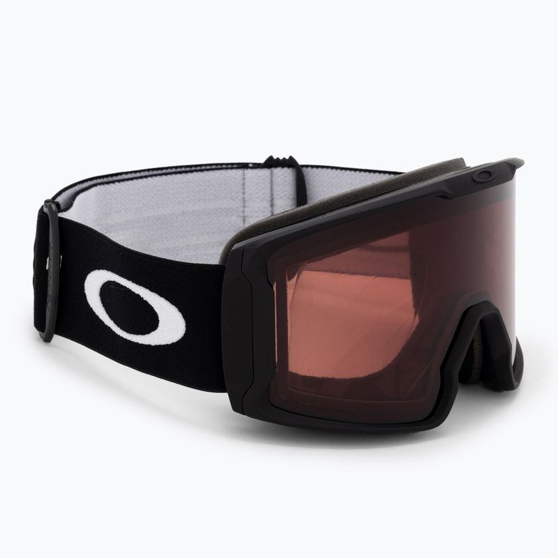 Oakley Line Miner matiniai juodi/prizm granato spalvos slidinėjimo akiniai OO7070-B8